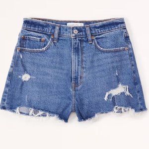 Abercrombie High Rise Mom Short, Curve Love
